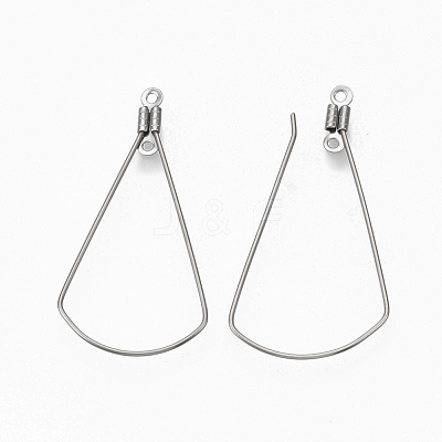Tarnish Resistant 304 Stainless Steel Wire Pendants X-STAS-T051-004-1