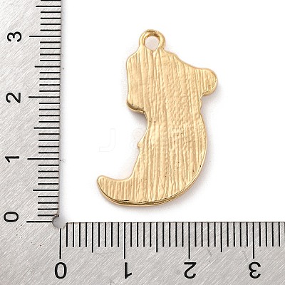 Alloy Enamel Pendants ENAM-M009-01C-G-1