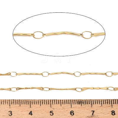 304 Stainless Steel Bar Link Chains CHS-H116-01I-G-1