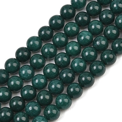 Dyed Natural White Jade Beads Strands GG-CBAD029-A06-6mm-1