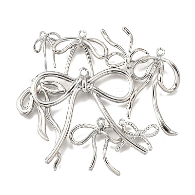 8Pcs 8 Styles Alloy Pendants FIND-FP0001-31-1