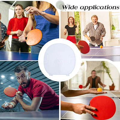 Plastic Table Tennis Racket Protective Film AJEW-WH20018-311C-1