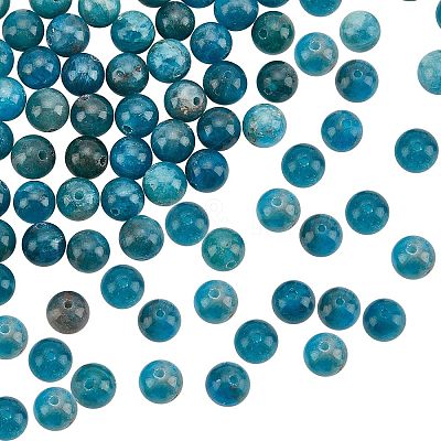 Natural Apatite Beads Strands G-OC0002-60A-1