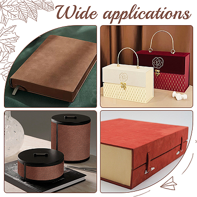 1Pc DIY Imitation Leather Cloth DIY-OC0010-65C-1