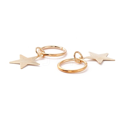 Alloy Star Charms PALLOY-WH0001-03G-1