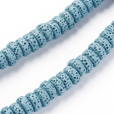 Natural Lava Rock Beads Strands G-F671-02A-07-1