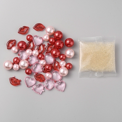 Acrylic Decorations OACR-WH0042-01B-1