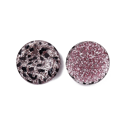 Printed Resin Cabochons LS-CRES-WH0010-6-1