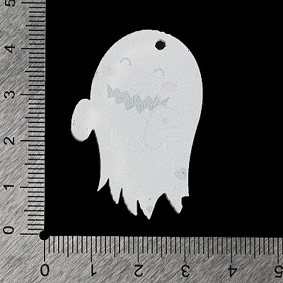 Halloween Printing Acrylic Pendants FIND-K017-05F-1
