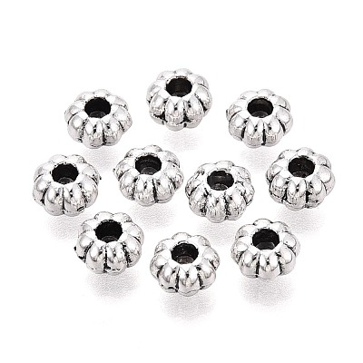 Tibetan Style Alloy Spacer Beads PALLOY-N187-07AS-1