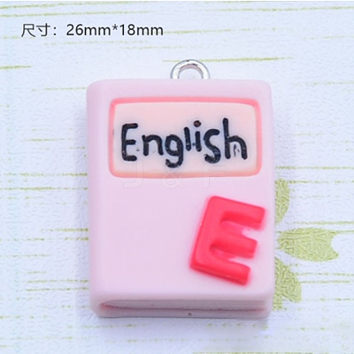 Opaque Resin Pendans RESI-WH0031-01-1