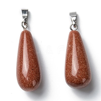 Synthetic Goldstone Pendants G-F707-06-1