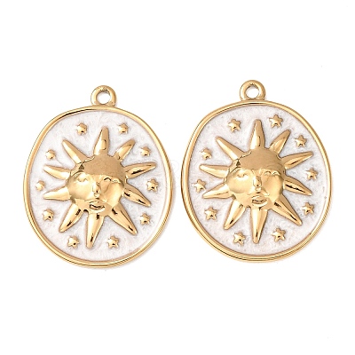 304 Stainless Steel Pendants STAS-N129-10G-01-1
