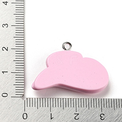 Valentine's Day Resin Pendants X-FIND-Z010-02B-1
