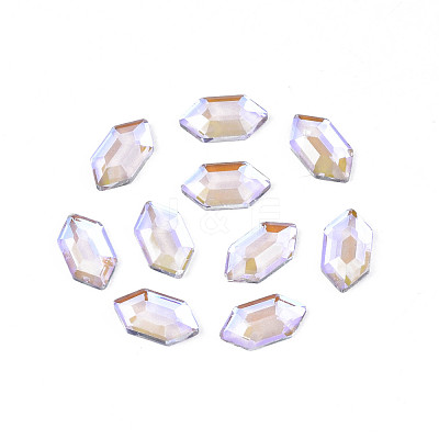 Glass Rhinestone Cabochons MRMJ-N027-051-1