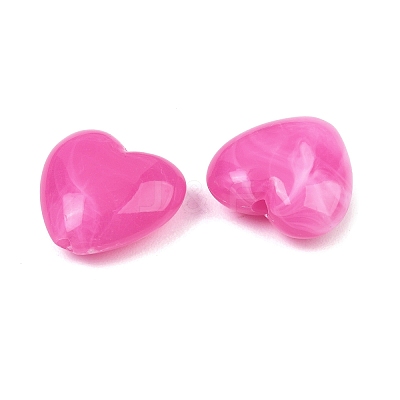 Two-tone Opaque Acrylic Beads AC-CBA8E7E-01B-1
