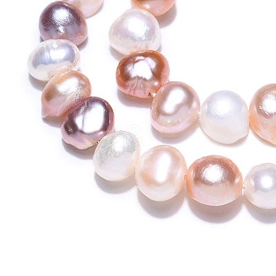 Natural Cultured Freshwater Pearl Beads Strands PEAR-T003-10-1
