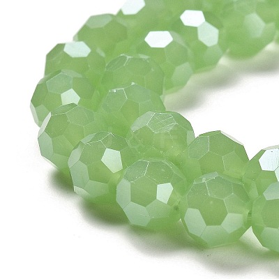 Electroplate Glass Beads Strands EGLA-A035-J10mm-A01-1