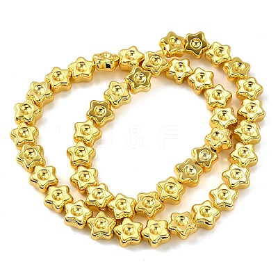 Electroplate Glass Beads Strands EGLA-V001-02G-1