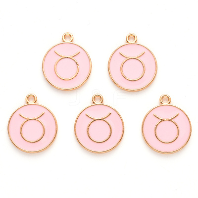 Alloy Enamel Pendants ENAM-S124-01A-09C-1