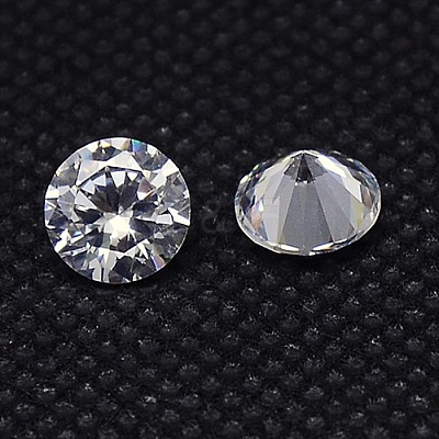 Cubic Zirconia Cabochons ZIRC-M002-0.8mm-007-1