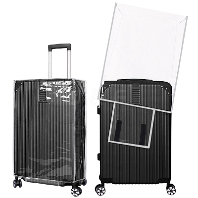 Transparent PVC Luggage Cover AJEW-WH20080-52Q-1