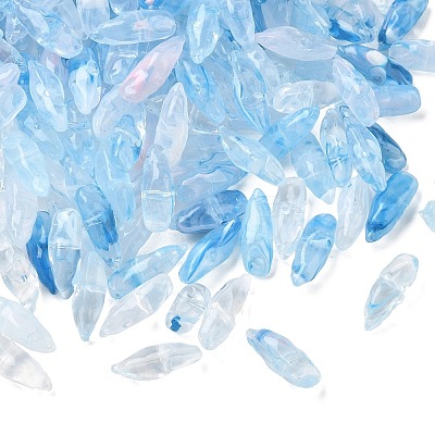 Two Tone Imitation Gemstone Style Acrylic Beads AC-CBA6852-01E-1