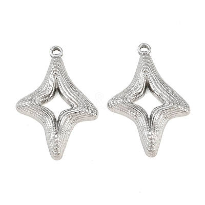 304 Stainless Steel Pendants SA-CBA1839-02P-1