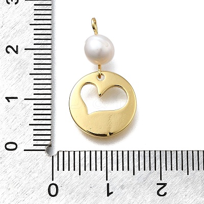 Brass Pendants KK-B132-11G-1