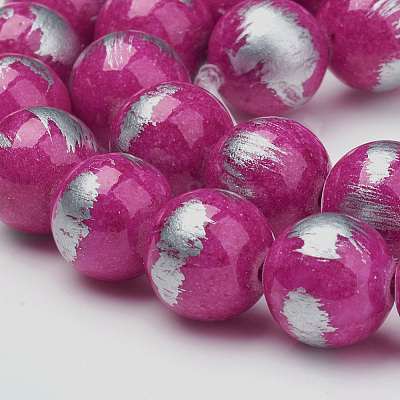 Natural Mashan Jade Beads Strands G-G833-4mm-15-1