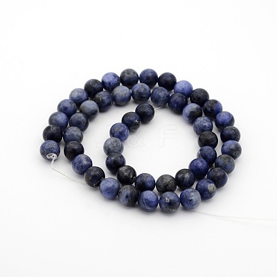 Sodalite Round Bead Strands LS-G-P070-46-4mm-1
