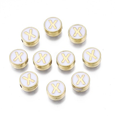 Alloy Enamel Beads ENAM-N052-006-01X-RS-1