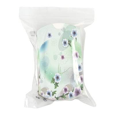 30Pcs 2 Styles Flower Printed Paper Pillow Gift Boxes CON-FS0001-21B-1