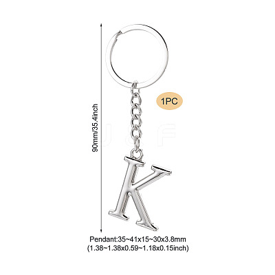 Alloy Keychains KEYC-TADJ0001-11K-1
