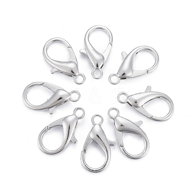 Zinc Alloy Lobster Claw Clasps E107-P-NF-1