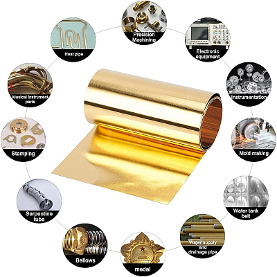 Brass Sheets AJEW-WH0141-08C-1