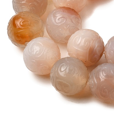 Natural Agate Beads Strands G-P614-A01-01-1