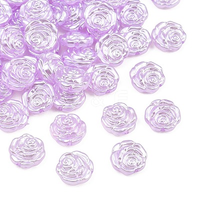 Imitation Pearl Acrylic Beads AC-CBAAA05-05B-1