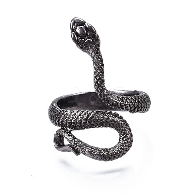 Alloy Cuff Finger Rings RJEW-T006-33B-1