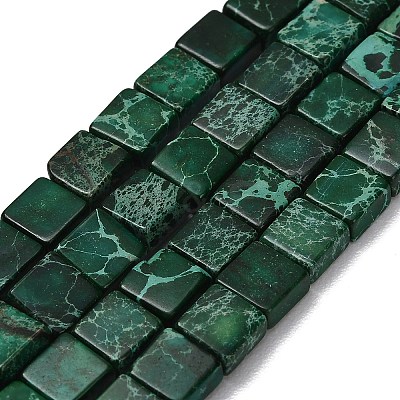 Dyed Natural Imperial Jasper Beads Strands G-F833-A01-01E-1