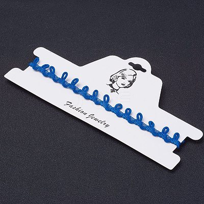 Cloth Gothic Choker Necklaces NJEW-E085-29J-1