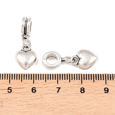 Valentine Day Gift Ideas for Men Alloy European Dangle Charms PALLOY-JF00001-28-1