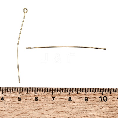 Brass Eye Pins KK-CBA1A60-14A-G-1