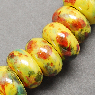 Handmade Porcelain European Beads OPDL-Q099-9-1