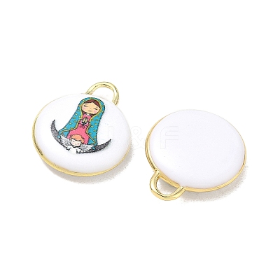 Printed Brass Pendants KK-CBAF9BC-11G-1