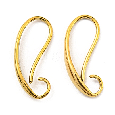 304 Stainless Steel Earring Hooks STAS-G310-21G-1