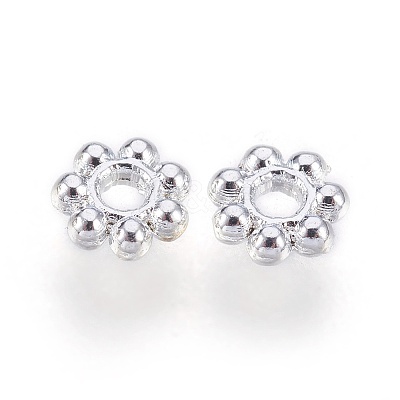 Tibetan Style Flower Spacers LS-TIBEB-A101757-S-LF-1
