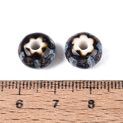 Vintage Handmade Porcelain Beads PORC-Q006-07U-1