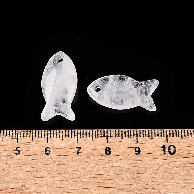 Natural Quartz Crystal Pendants G-N342-106P-1