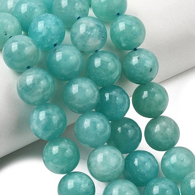Natural Amazonite Beads Strands GG-CBA54CC-B01-10mm-1